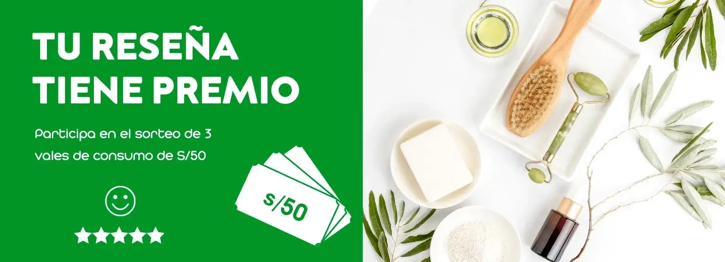 tu reseña tiene premio sorteo mensual